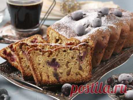 Кофейно-творожный кекс со смородиной — рецепт с фото пошагово