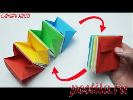 Как сделать складную коробочку для мелочей. Оригами складная коробочка.