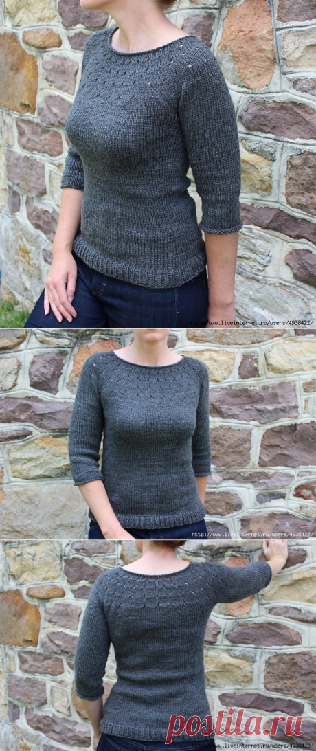 &quot;Простейший свитер&quot; - Simplest Sweater by Juliet Romeo Juliet.