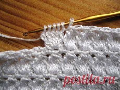 Вязание: красивый узор крючком