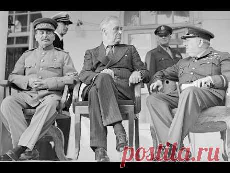 И.В.Сталин в Иране (Тегеранская конференция 1943 г.), документальные кадры HD1440