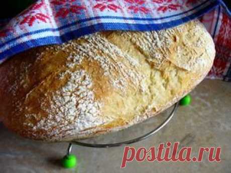 Хлеб без замеса «Проще не бывает» - кулинарный рецепт