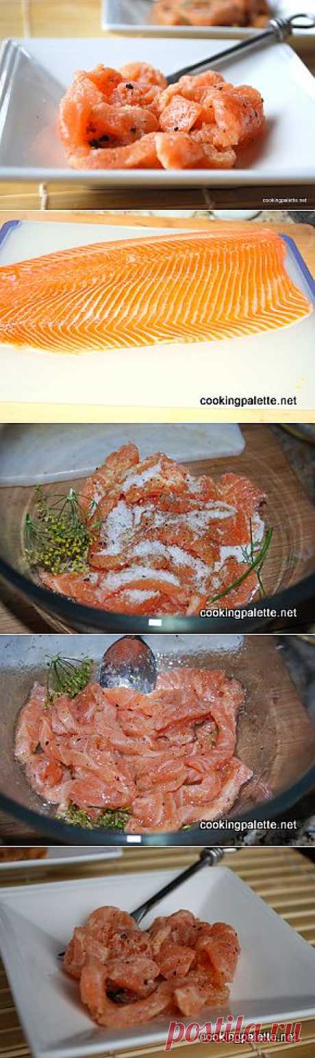 Севиче из лосося, семги, морской форели - Cooking Palette » Cooking Palette