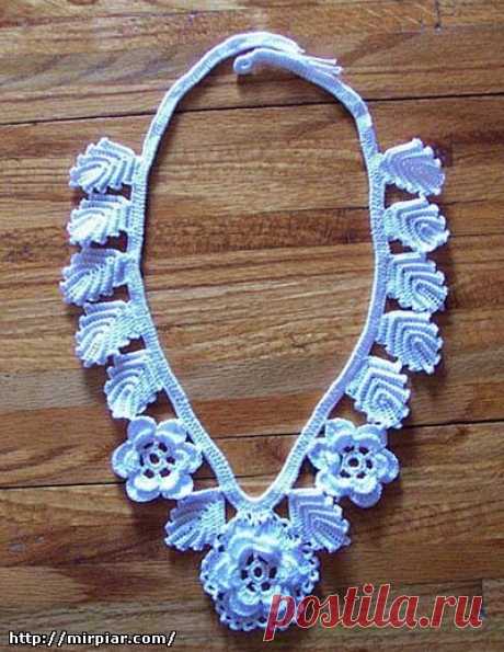 ergahandmade: Crochet Necklace + Diagrams