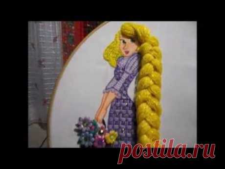 puntada fantasia trenza rapunzel