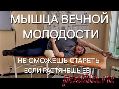 Не сможешь стареть если растянешь эту мышцу. Удлиняй ее и молодей. Чем длиннее тем дольше живешь. - YouTube