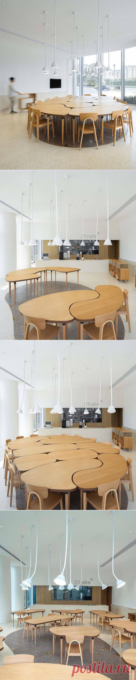 Необычные столы | Для тех, кто любит работать с деревом