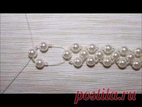 Tutorials #1 Pulseira Pérolas - YouTube