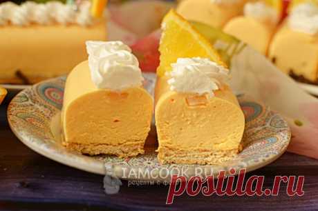 Апельсиновые муссовые пирожные — рецепт с фото пошагово