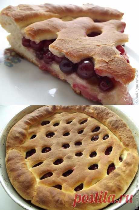 Пирог с ягодами / Рецепты с фото