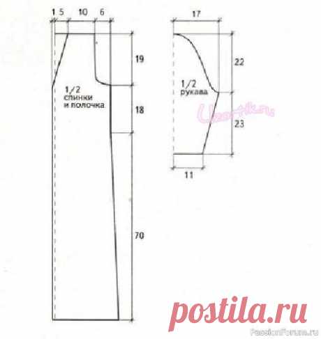 Пальто с узором паучки | Женская одежда крючком. Схемы и описание