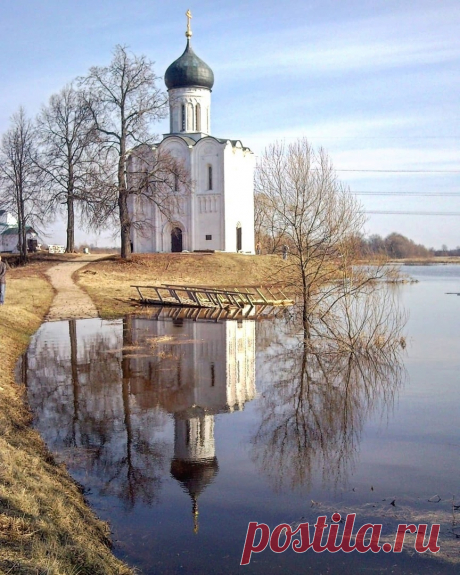 Скоро весна.
Покрова на Нерли. Владимирская область. 📷 grig.nazin