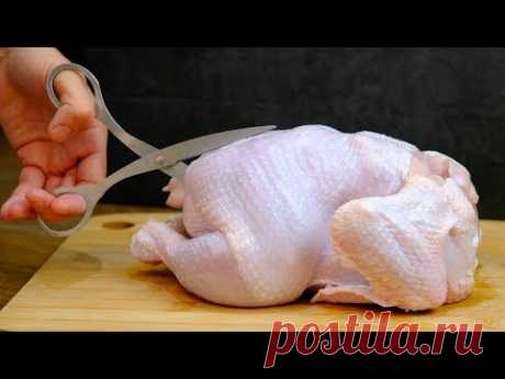Вырезаем курице хребет – результат поразит всех своей сочностью, вкусом и ароматом