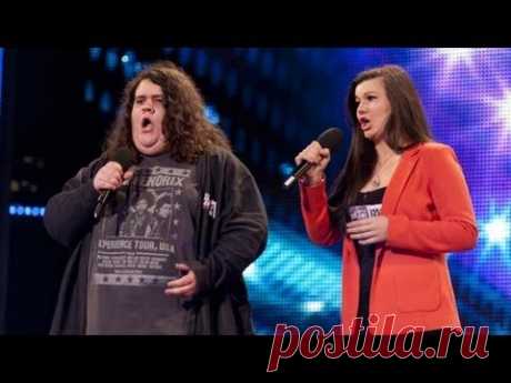 Opera duo Charlotte & Jonathan - Britain's Got Talent 2012 audition - UK version