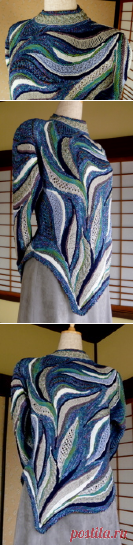 Красивое вязание от YOKO ASADA
