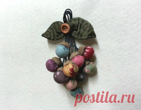 Brooch Little Acorn ~ DIY Tutorial Ideas!