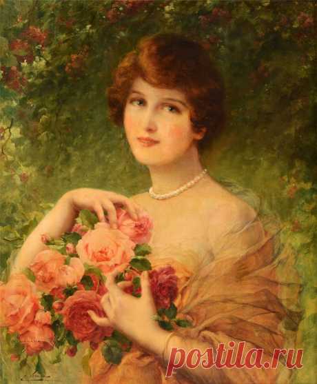 Эмиль Вернон (1872-1919) и картины художника на тему женского образа