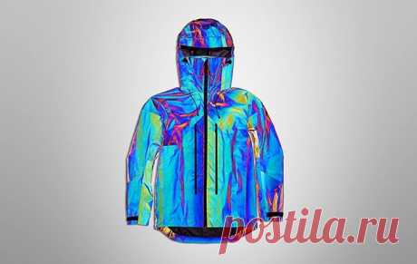 Дизайнеры создали куртку из стеклянных шариков, имитирующую кожу кальмара. При слабом освещении она черная, а при ярком – переливается всеми цветами радуги (фото) . Милая Я