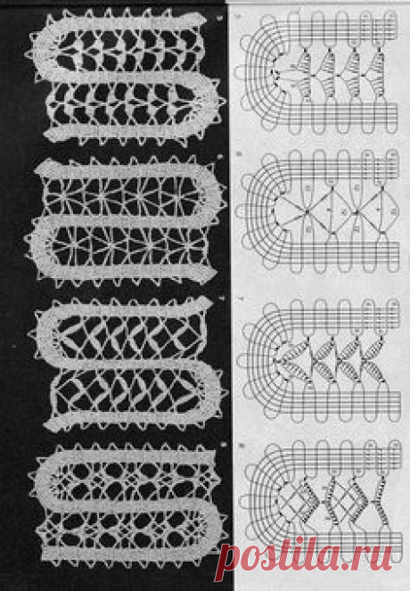 Bruges crochet lace patterns | Variations on Brugges Lace.