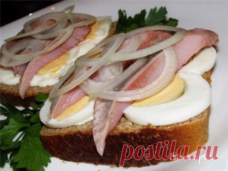 Бутерброды с селедкой - Рецепты с фото пошагового приготовления на Фото-Рецепты. ру