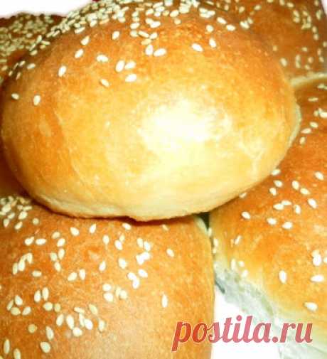 Баловство на кухне: Hamburger Buns (булочки для гамбургеров)