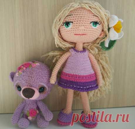 #амигуруми#игрушки #ручнаяработа #рукоделие #вязание #вязанаяигрушка #мягкаяигрушка #куколки #куклы #медведь #кукла#каркаснаякукла #подарок#дети#детицветыжизни