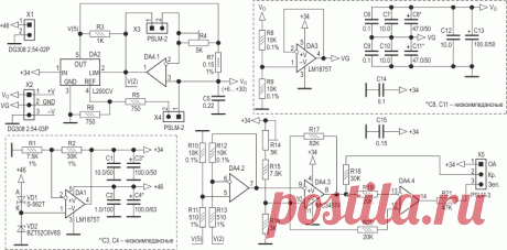Использование аудио ОУ LM1875 не по прямому назначению. Часть 1 - Принципиальная схема - LM1875