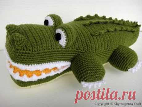 Skymagenta's Crochet: alligator
