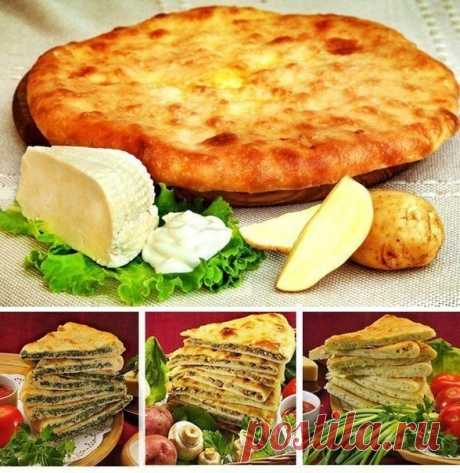 Как приготовить осетинские пироги - рецепт, ингредиенты и фотографии