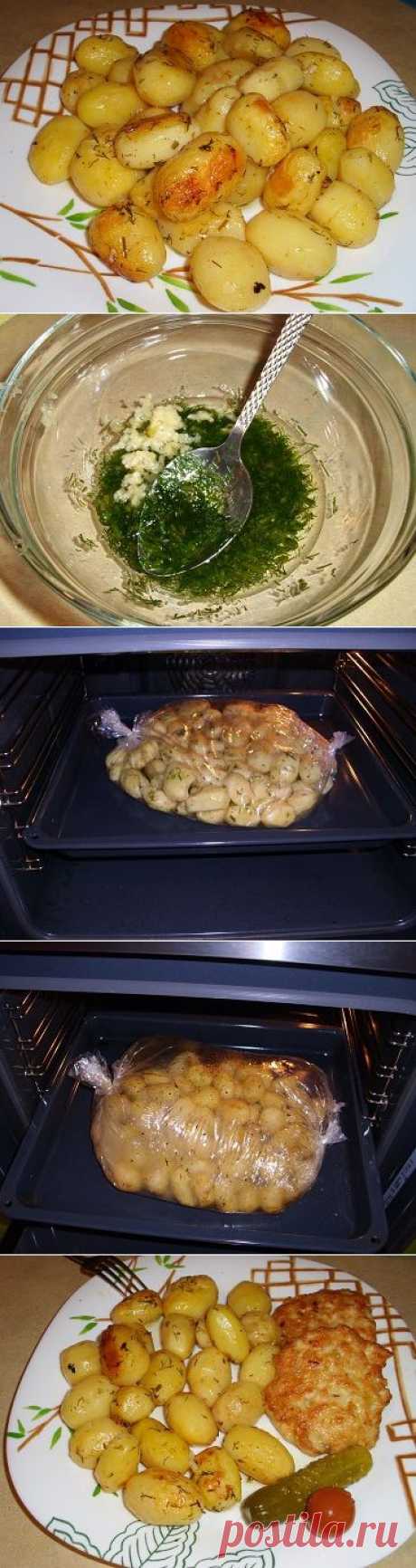 Картофель - быстро, вкусно, красиво! и посуду мыть не надо!) - Простые рецепты Овкусе.ру
