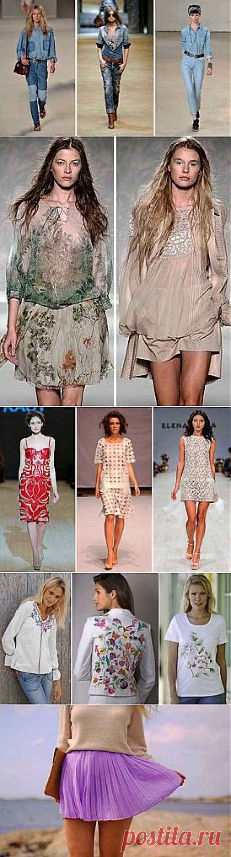 Модные тенденции: ткани весна-лето 2014 | ShopTema.ru