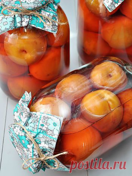 Рецепт компота на зиму из персиков - Компот на зиму . 1001 ЕДА вкусные рецепты с фото!
