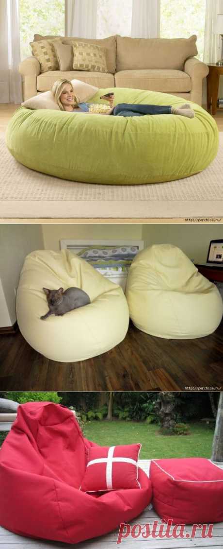 Как самому сделать кровать и кресло-грушу из полистирола + 3мк