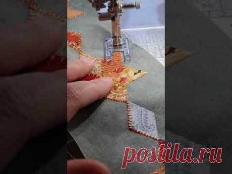 🌷Как Пришить Аппликацию, часть2. #application #applique #аппликация #sewing #швейныелайфхаки