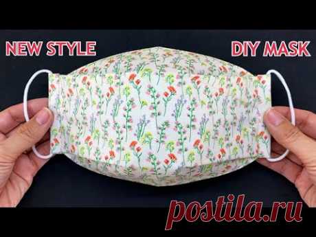 New Style 3D Face Mask! Diy Breathable Mask Very Easy Sewing Tutorial At Home | Mask Making Ideas |