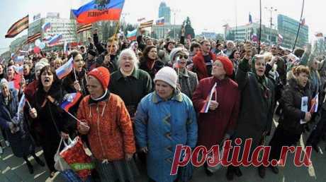 По сети ходит замечательный пост: жесткий ответ ватникам позвавшим русский мир в Украину