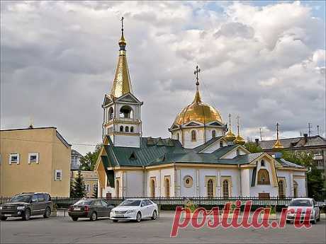 Вознесенский Кафедральный Собор город Новосибирск.