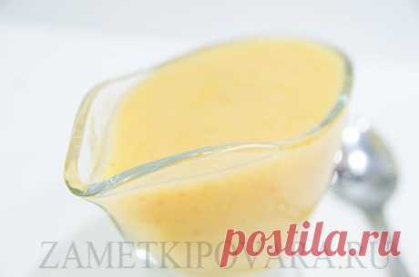 Сливочно-карамельный соус | Простые кулинарные рецепты с фотографиями