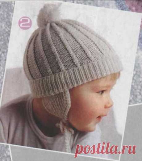 Шапка спицами для мальчика на весну, осень, зиму: описание и схема. Как связать детскую шапку для мальчика спицами шлем, ушанку, миньон, с шарфом?