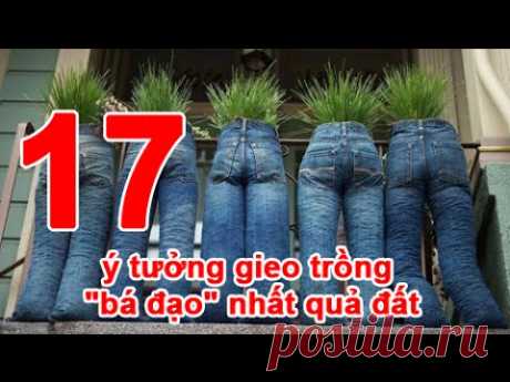 17 ý tưởng gieo trồng "bá đạo" nhất quả đất