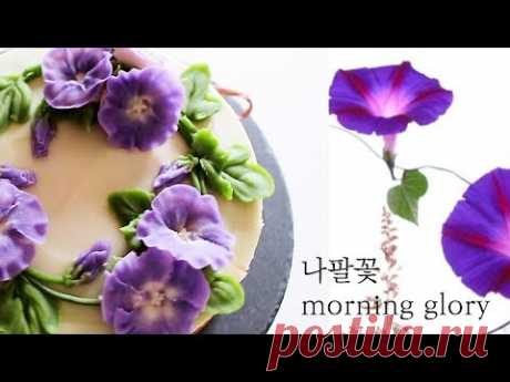 앙금플라워 나팔꽃 morning glory flower piping