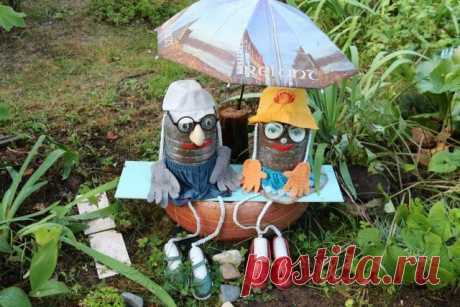 Поделки для дачи, двора, сада и огорода своими руками из пластиковых бутылок с фото