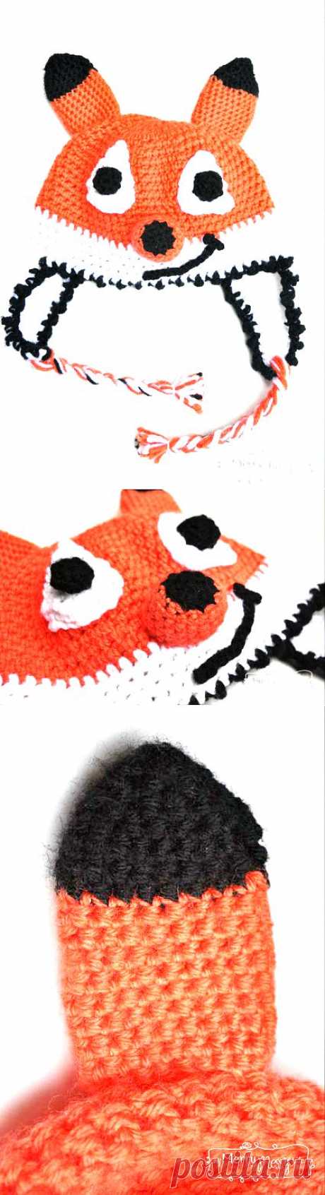 Crochet Fox Beanie – Free Crochet Pattern