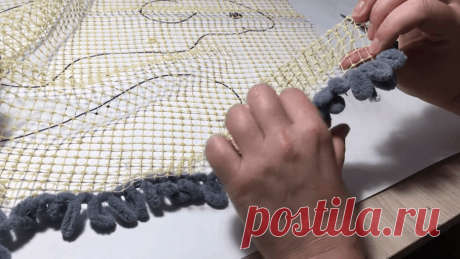Пушистый коврик без вязания: уникальная техника, доступная даже ребенку