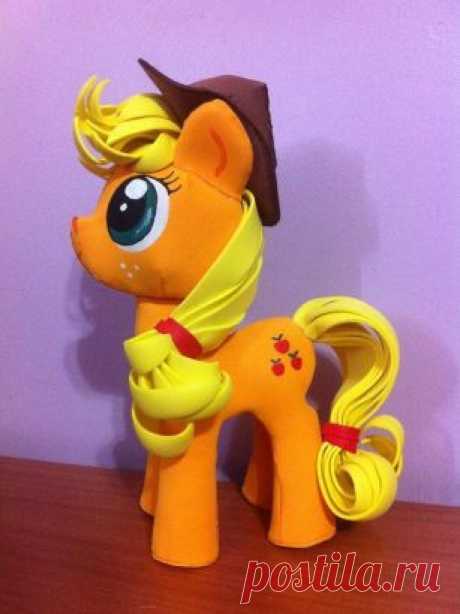 My litter pony fofucho o en Goma Eva - Patrones gratis