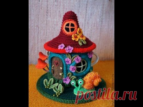 Вязаные грелки на чайник. Crochet Teapot Cozy.