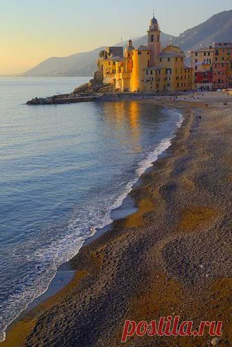 Camogli Beach, Liguria, Italy | Divine