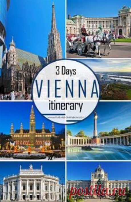 Only 3 days in Vienna? No problem! Check out this sample itinerary!  #must-visit #destination