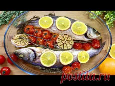 РЫБА в ДУХОВКЕ !!! Как приготовить СИБАСА на праздник !!! НОВОГОДНЕЕ МЕНЮ 2020 / FISH in the OVEN