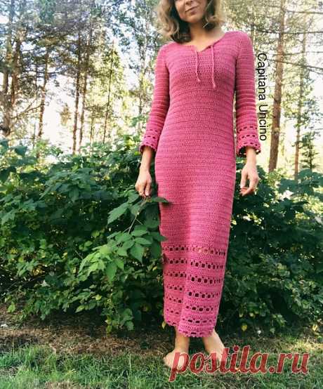 Ravelry: Magnolia Dress pattern by Elina Vaananen